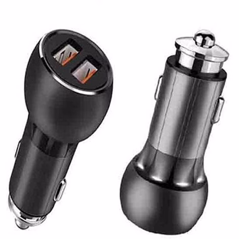 شارژر فندکی الدینیو مدل C503Q همراه با کابل microUSB کد K5708