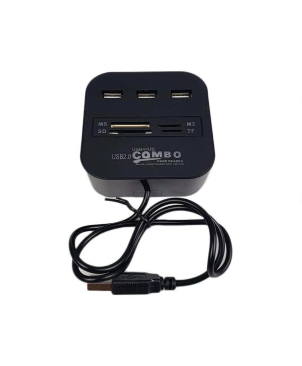 هاب USB و رم ریدر کمبو کد k5553