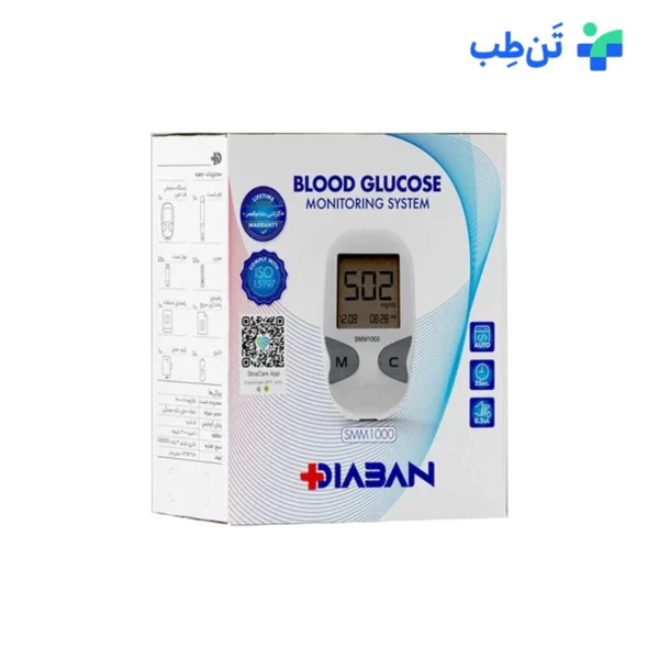 دستگاه تست قند خون دیابان همراه 25 عدد نوار کد k5730