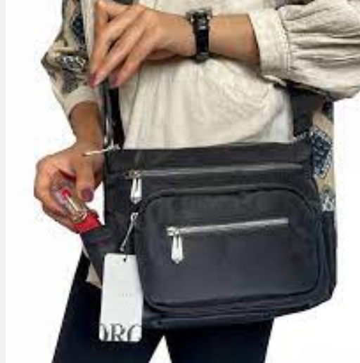 کیف رودوشی زنانه مشکی کد k6362