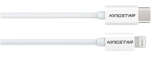 کابل تبدیل USB-C به لایتنینگ کینگ استار مدل k251 i طول .1.2 کد k7066