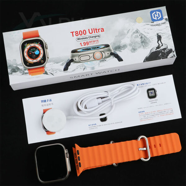 ساعت هوشمند طرح اپل واچ اولترا مدل T800 Ultra کد K10221