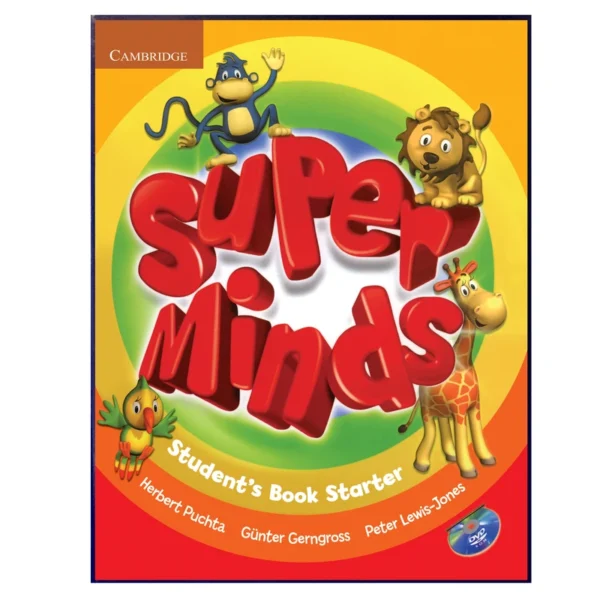 کتاب Super Minds Starter دوجلدی اثر جمعی از نویسندگان انتشارات هدف نوین کد k10013