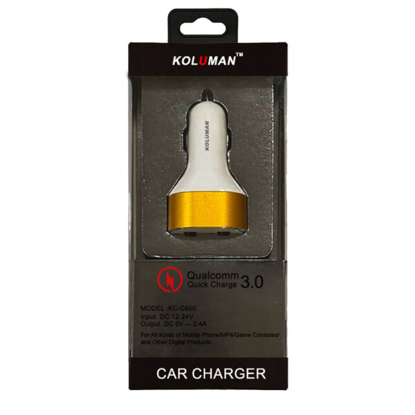 شارژر فندکی کلومن مدل KC-C600 کد k10037