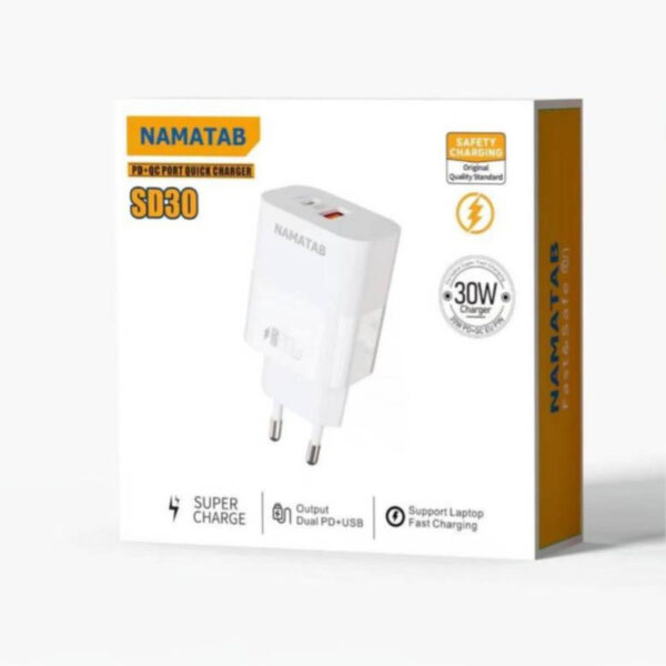 شارژر دیواری 30 وات نماتاب مدل SD30 کد k10200