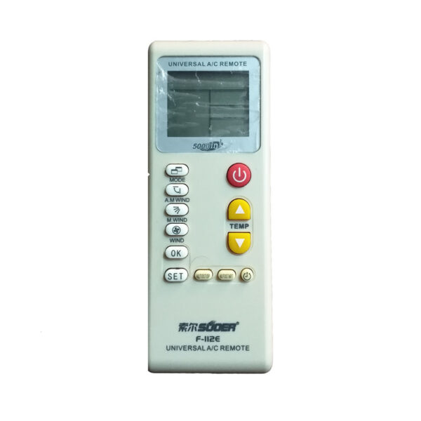 ریموت کنترل یونیورسال مدل 21P مناسب برای کولر گازی UNIVERSAL کد k10281