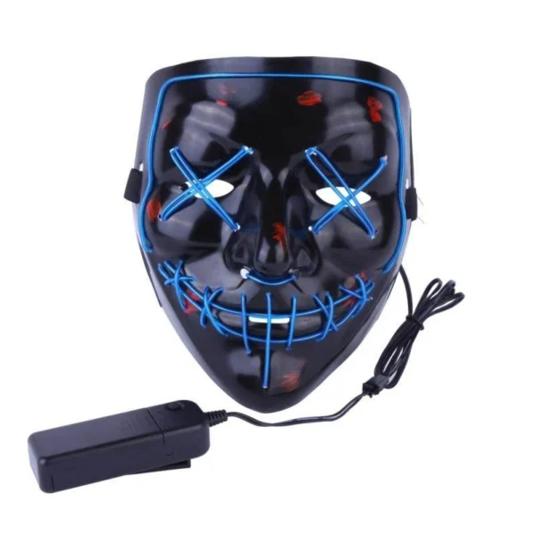 ماسک ایفای نقش مدل چراغدار blue11mask کد k10362