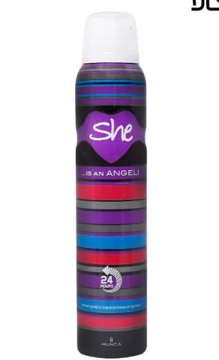 اسپری خوشبو کنندهی بدن آنجل شی زنانه حجم 200 میل کد k10454