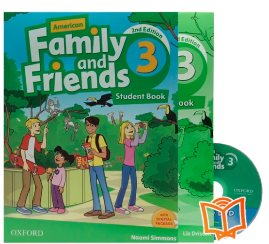 کتاب American Family and Friends 3 2nd کد k8988