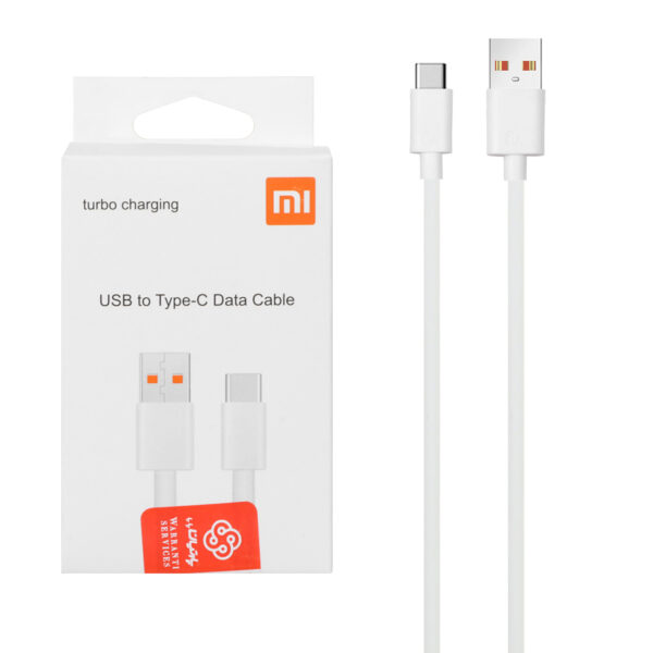 کابل شارژ Xiaomi Type-C مدل 67W - سفید کد k9995