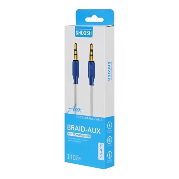 کابل AUX شوش مدل Sh-12A طول 110 سانتی متر کد k10508
