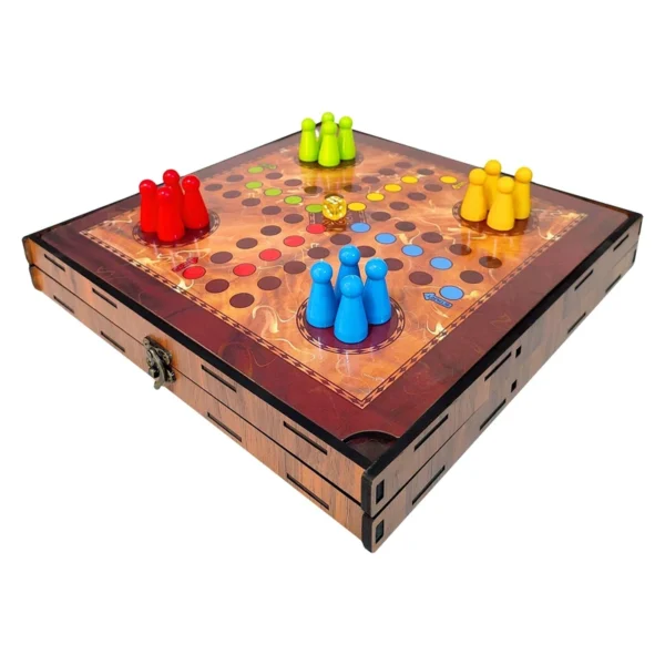 بازی فکری منچ و شطرنج مدل فروردین کد k10510