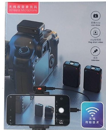 میکروفن بی سیم یقه ای مدل K66 کد k10628