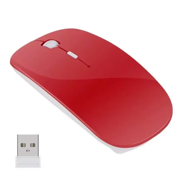 ماوس وایرلس رنگ قرمز کد k10592