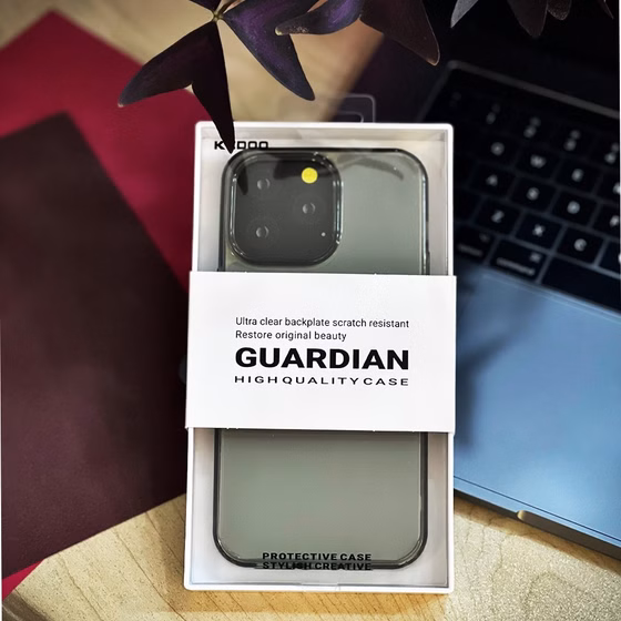 قاب کی دوو K-Doo مدل Guardian برای آیفون - رنگ دودی - مدل گوشی ایفون IPHONE 13 proکد k10648