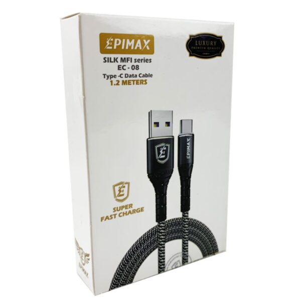 کابل تبدیل USB به USB-C اپیمکس مدل EC - 08 طول 1.2 متر کد k10775