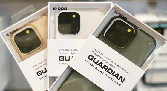 قاب کی دوو K-Doo مدل Guardian برای آیفون 13pro max طلایی کد k10852
