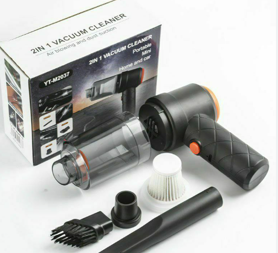 جاروی شارژی خودرو و منزل 2 کاره - مکنده و دمنده مدل M2037 کد k10974