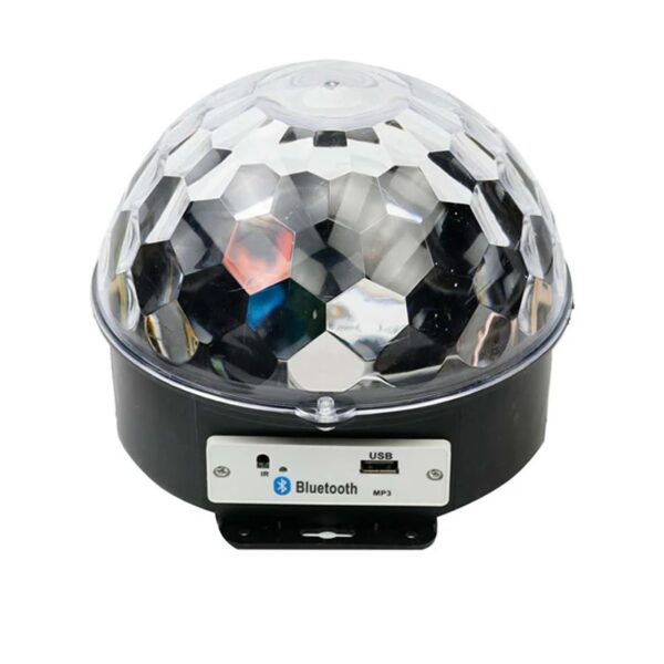 رقص نور اسپیکردار مدل MP3 LED Magic Ball Light کد k11034