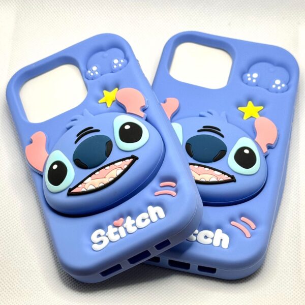 کاور مدل سیلیکونی پاپ سوکتی استیچ مناسب برای گوشی موبایل اپل 16 pro کد k11183