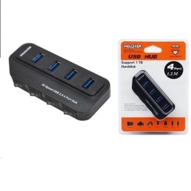 هاب ۴ پورت USB 2.0 مچر مدل MR-138 کد k11880