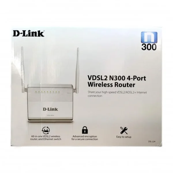 مودم روتر ADSL2+ / VDSL2 مدل DSL-224 کد k11919