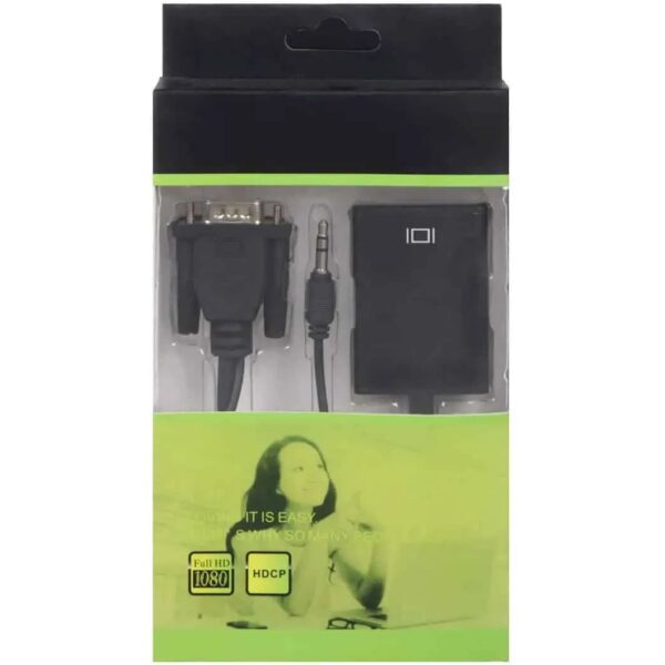 کابل تبدیل VGA به HDMI رویال کد K12104