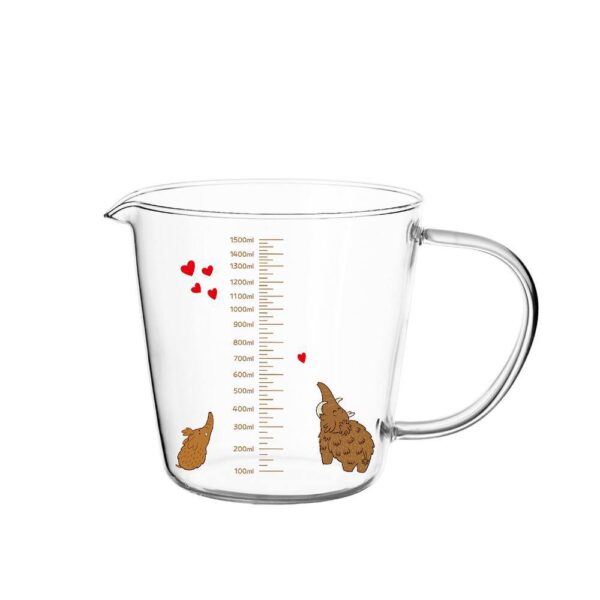 پیمانه شعله مستقیم برند دلی 1500 میل کد k11942