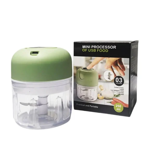 مینی خردکن شارژی 250 میلی لیتر کد k12199