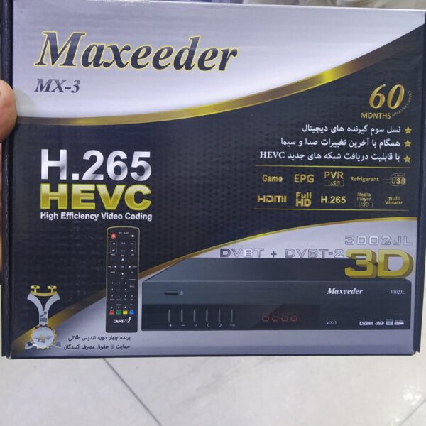 گیرنده دیجیتال maxeeder 3002jl کد k12251