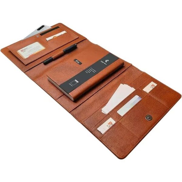 ست سالنامه 1404 پدیده نقش مدل چرمی قهوه ای کد k12284