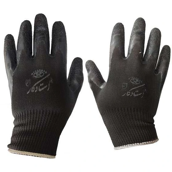 دستکش ایمنی استادکار مدل ضد برش - مشکی 8 عددی سایز S کد K14052