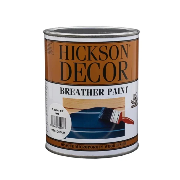 رنگ چوب سفید هیکسون دکور مدل پولار حجم 1 لیتر کد K14372