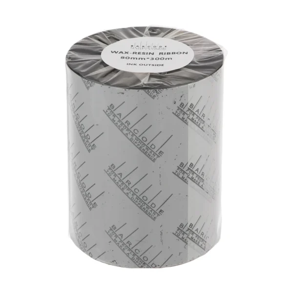 ریبون پرینتر لیبل زن بارکد مدل Wax-Resin 80 mm x 300 m کد K14377