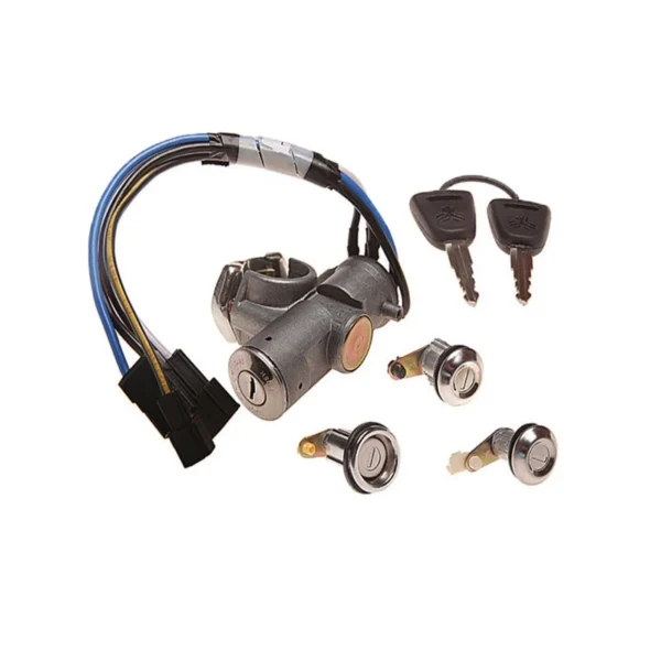 قفل و سوییچ و استارت مدل PFS6 مناسب برای پراید مجموعه 4 عددی کد K14461