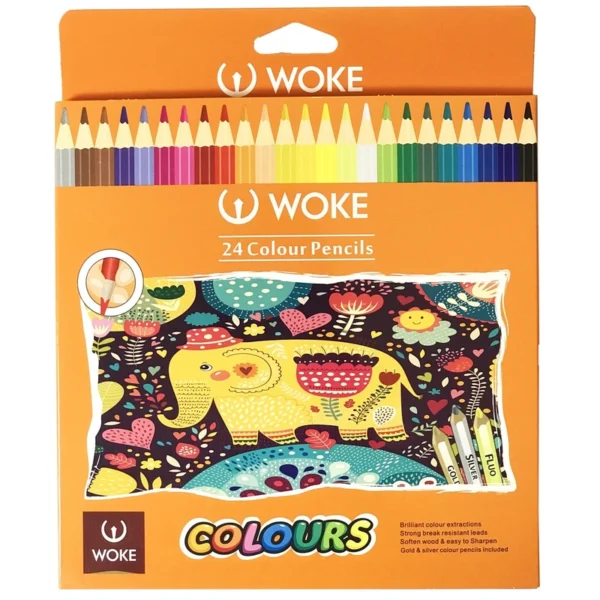 مداد رنگی 24 رنگ ووک مدل 9403O کد k14358