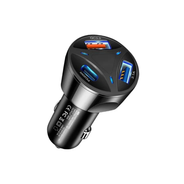 شارژر فندکی مدل QC3.0 Charger-PD-55W کد K17158