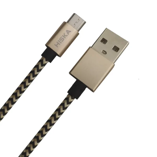 کابل تبدیل USB به microUSB هیسکا مدل CA85 طول 2 متر کد 17252