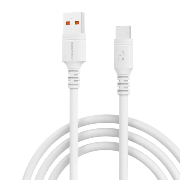 کابل تبدیل USB به USB-C بیبوشی مدل A02.DATA.5A.FCHARGE طول 1 متر کدk17419