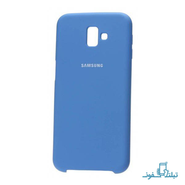 کاور سیلیکونی مدل 001-sc مناسب گوشی موبایل سامسونگ galaxy j6pluse رنگ ابی
