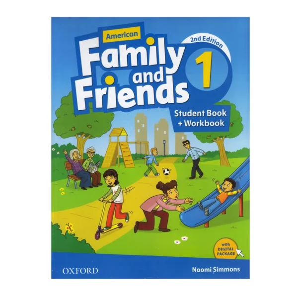 کتاب American Family And Friends 1 اثر Naomi Simmons انتشارات Oxford کد k21228
