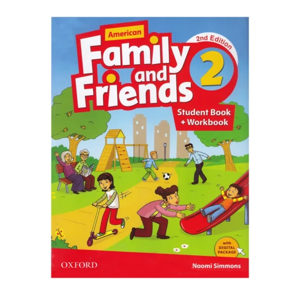 کتاب American Family And Friends 2 اثر Naomi Simmons انتشارات Oxford کد k21226