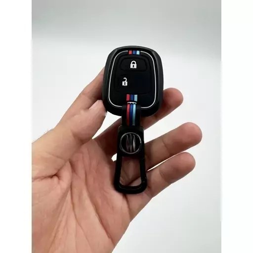 کاور سوئیچ فلزی 206 207 رانا پارس رنگ مشکی مات کد k21543