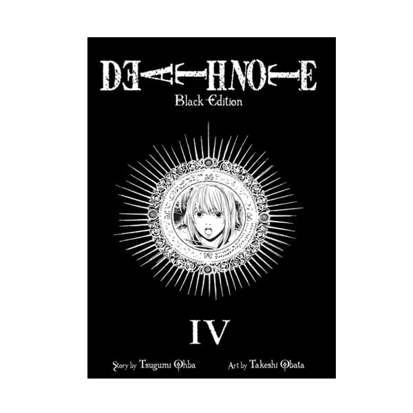 کتاب مانگا دفترچه مرگ Death Note Black Edition VOL.4 by Tsugumi OhbaکدK22093