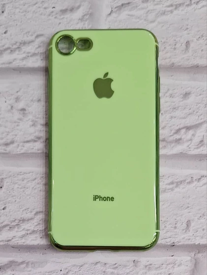 کاور گوشی موبایل آیفون 7 و 8 نرمال و SE اس ای iPhone7- iPhone8- iPhoneSE- مای کیس My Case رنگ سبز کدk21042