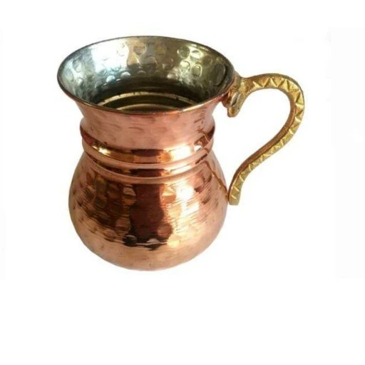 لیوان مسی طرح کمر باریک کد k21831