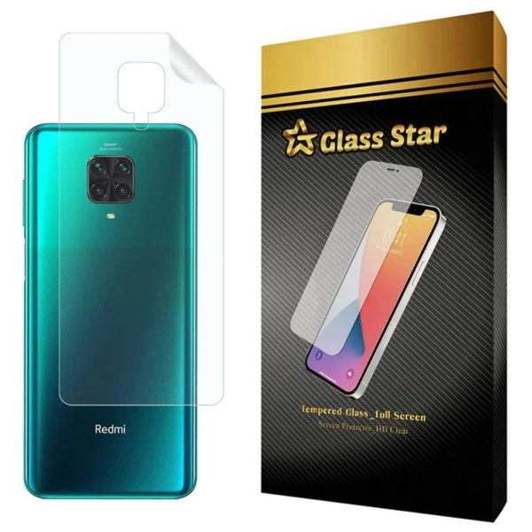 محافظ پشت گوشی نانو گلس استار مدل NPX مناسب برای گوشی موبایل شیائومی Redmi Note 9 Proکد1k2122