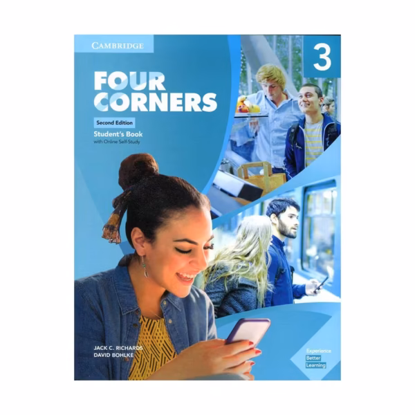 کتاب Four Corners 3 (2nd) (s.b+w.b)+qr کد k21401