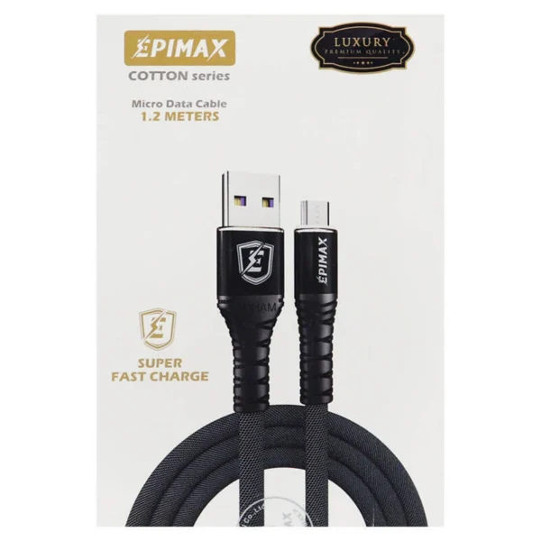 کابل تبدیل USB به microUSB اپی مکس مدل EC-01 طول 1.2 متر کدk22620