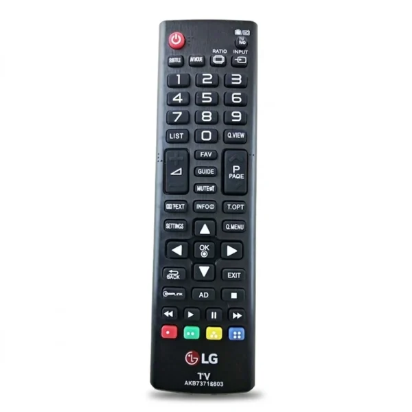 ریموت کنترل تلویزیون ال جی مدل IRAKB15603کدk22511